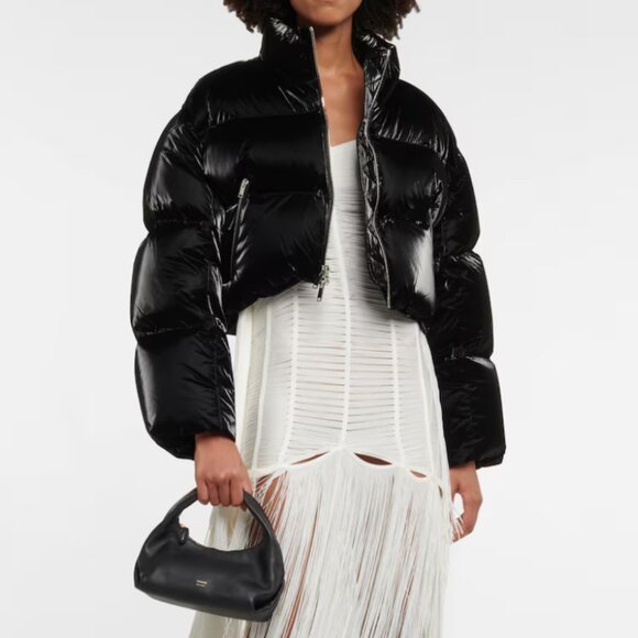 Khaite Fulman Cropped Down jacket Black XS - Picture 1 of 4
